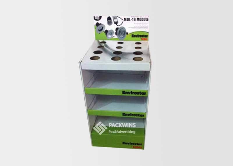 cardboard floor display stands