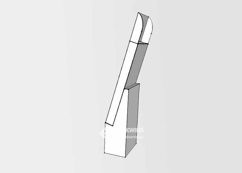 cardboard floor display stands