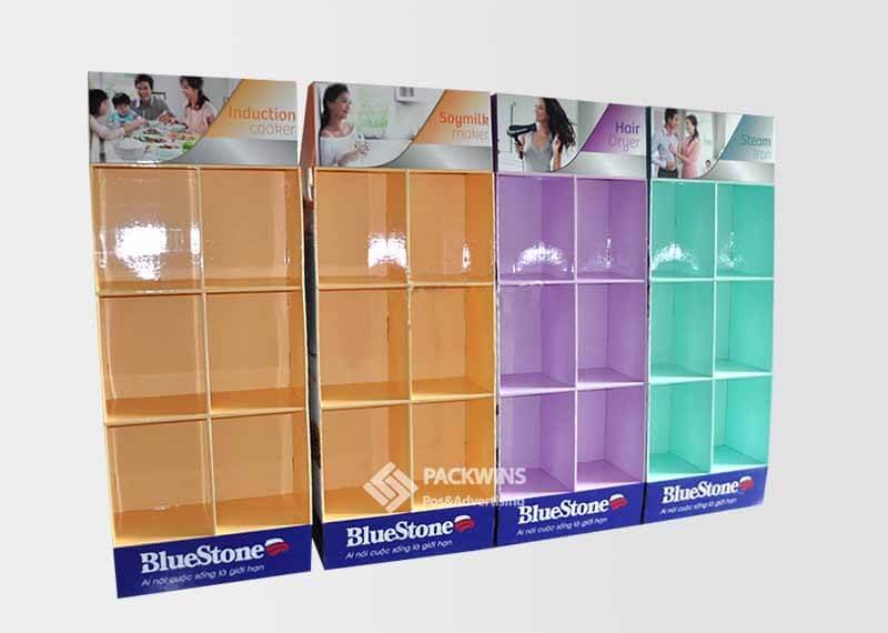 cardboard floor display stands