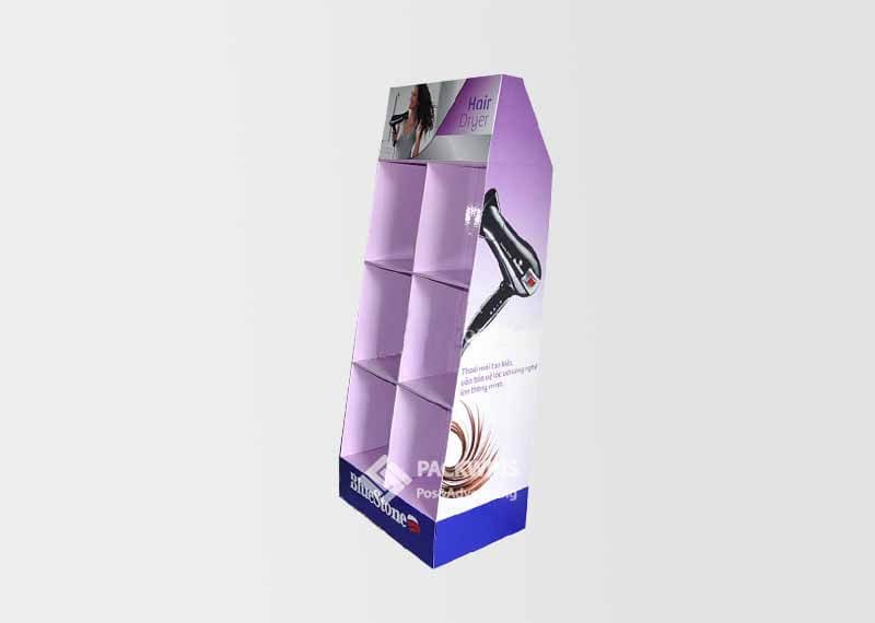 cardboard floor display stands