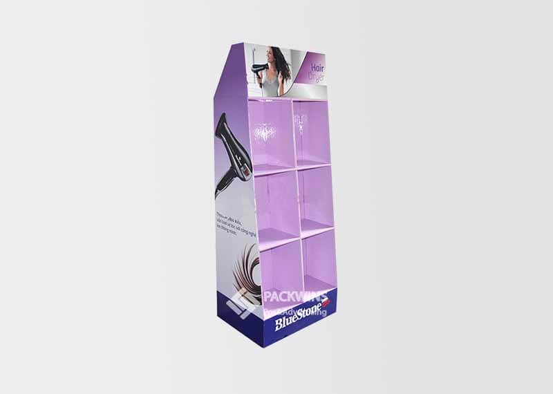 cardboard floor display stands
