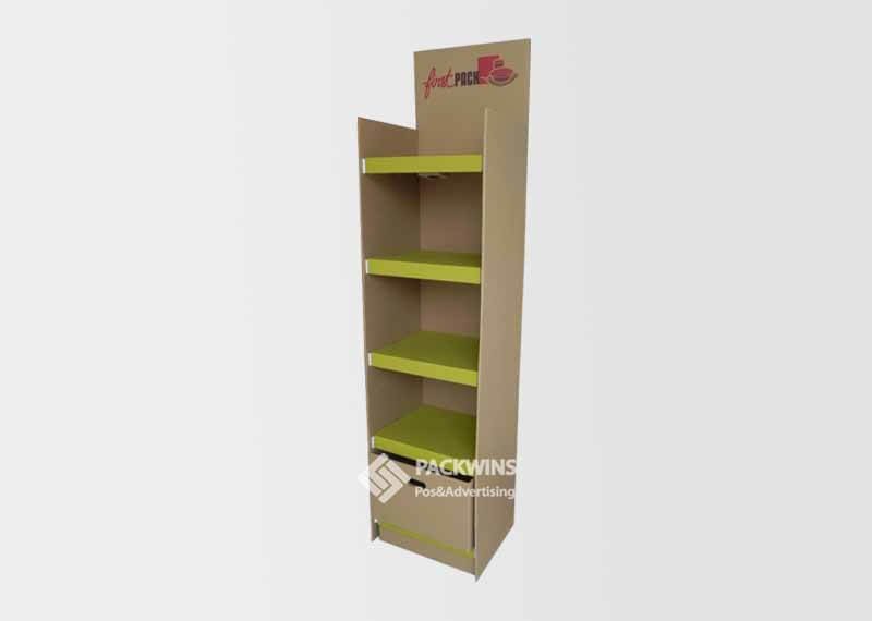cardboard floor display stands