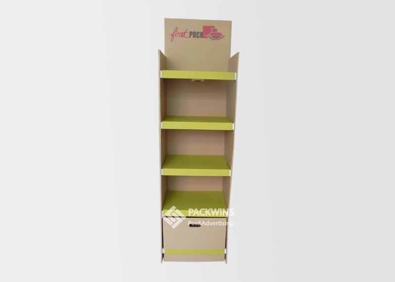 cardboard floor display stands