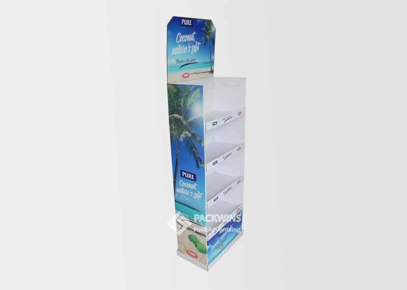 cardboard floor display stands