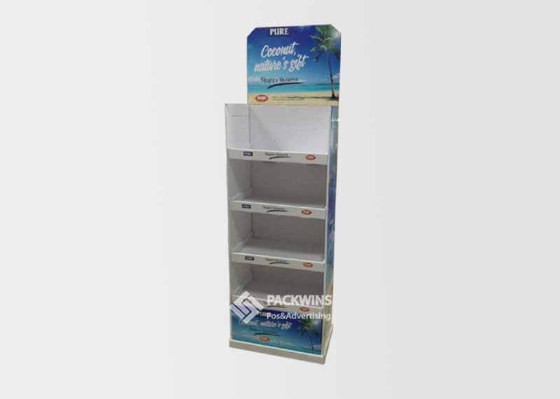 cardboard floor display stands