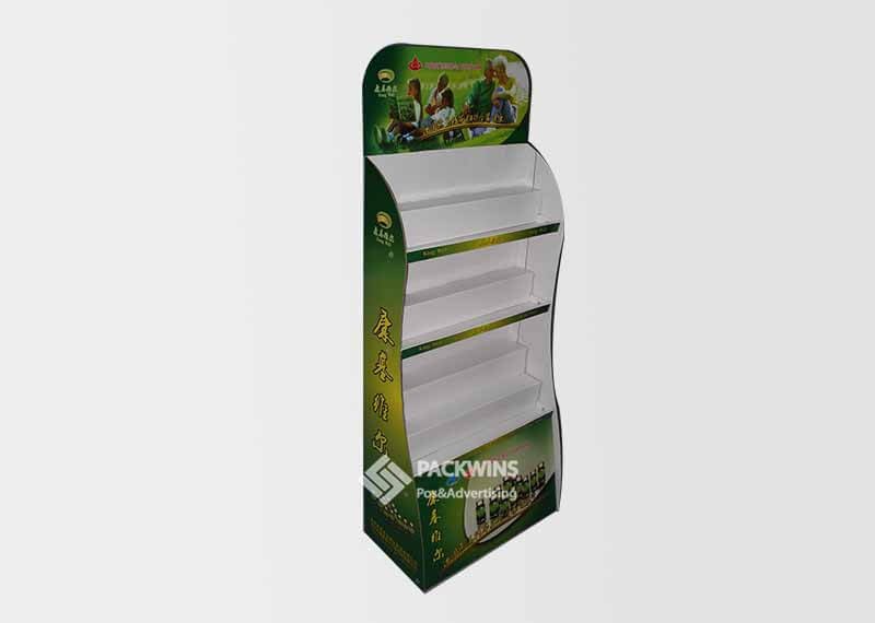 cardboard floor display stands