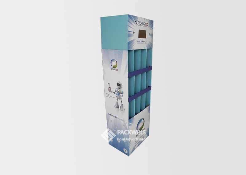 cardboard floor display stands