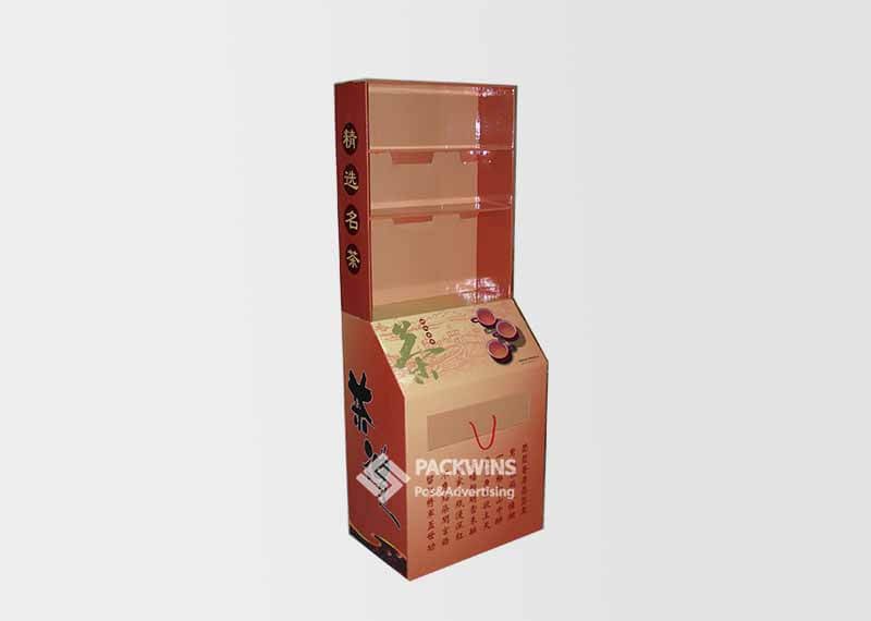 cardboard floor display stands