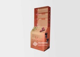 cardboard floor display stands