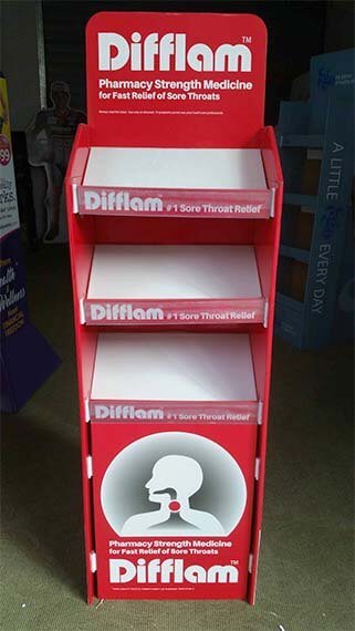 Pharmacy Retail Store Cardboard Display Boxes