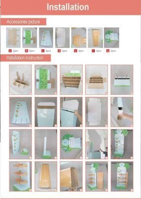 Unique Shape Designed Baby Diapers Cardboard Display Stands Unique Shape Designed Baby Diapers Cardboard Display Stands