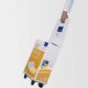Washbasin Carton Merchandising Cardboard Display Trolley Stands