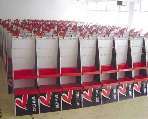 Solid Packing Cardboard Display Solid Packing Cardboard Display