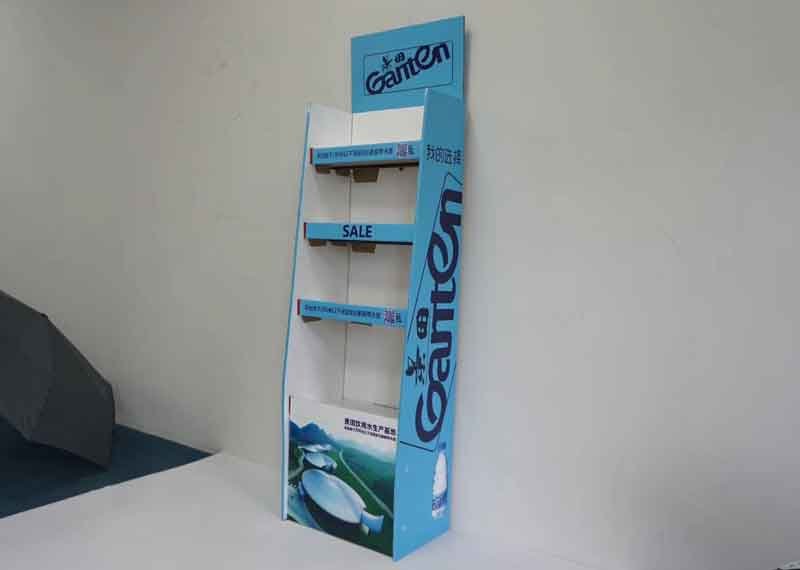 Bottles and Drinks POP Corrugated Cardboard Display (1) 1 Second Setup Bottle POP Displays Corrugated Cardboard Display
