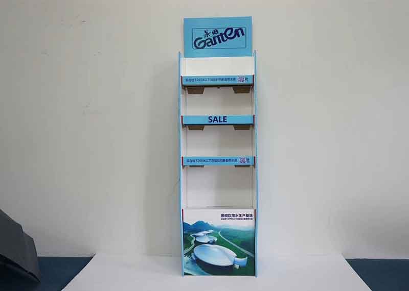 Bottles and Drinks POP Corrugated Cardboard Display (3) 1 Second Setup Bottle POP Displays Corrugated Cardboard Display