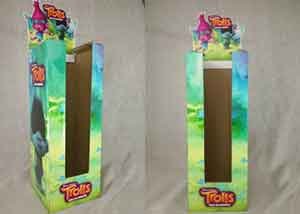 Dream Works Tesco Solid Packing Shipper FSDU Trolley Bag Cardboard Displays