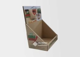 Saint Laurent Leopard Condom Retail Marketing Cardboard display stands