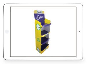 cadbury point of purchase display
